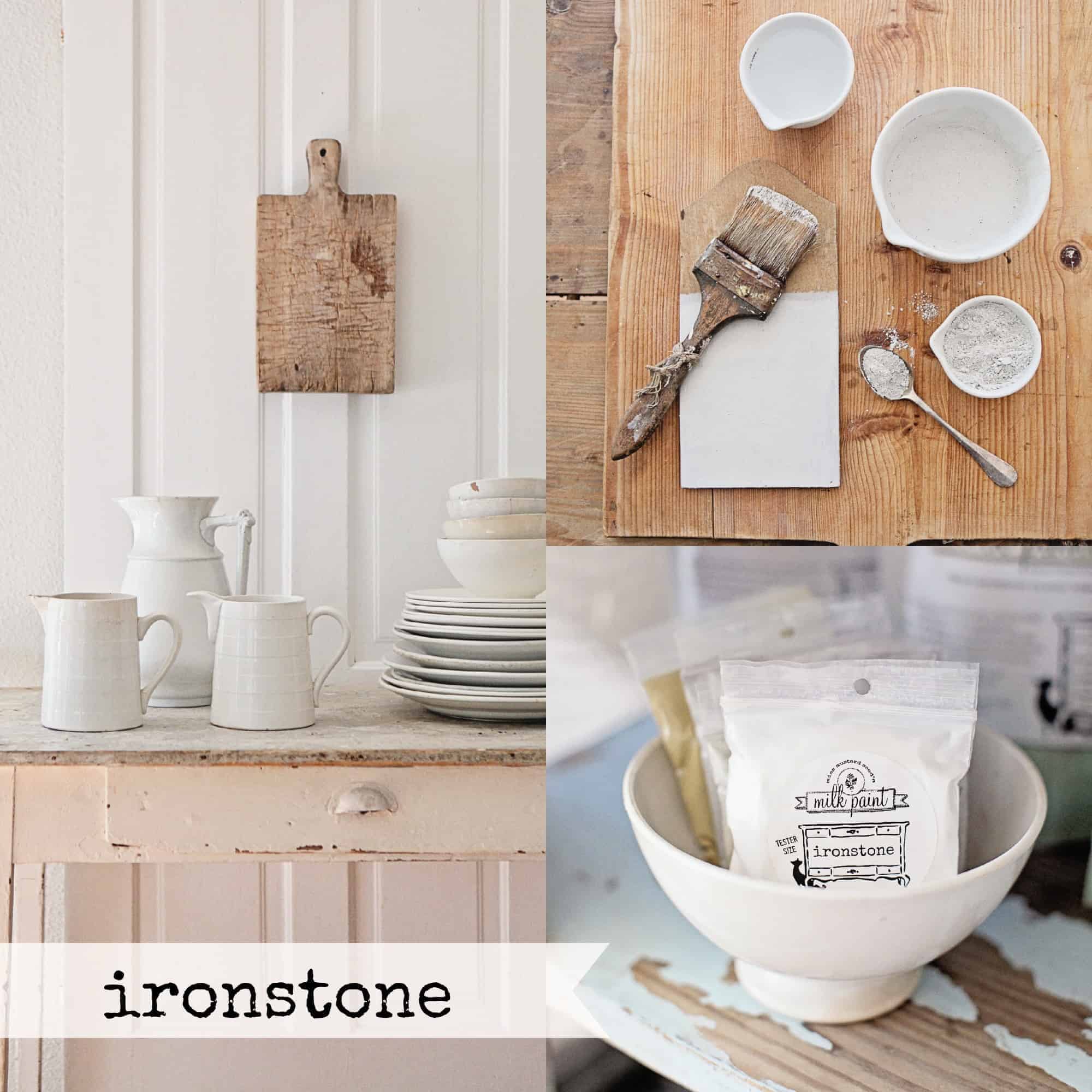 Ironstone Collage