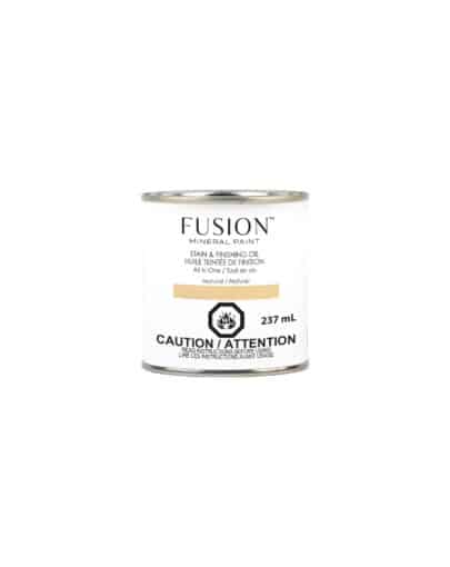 Fusion Mineral Paint Stain & Finishing Oil NATURAL