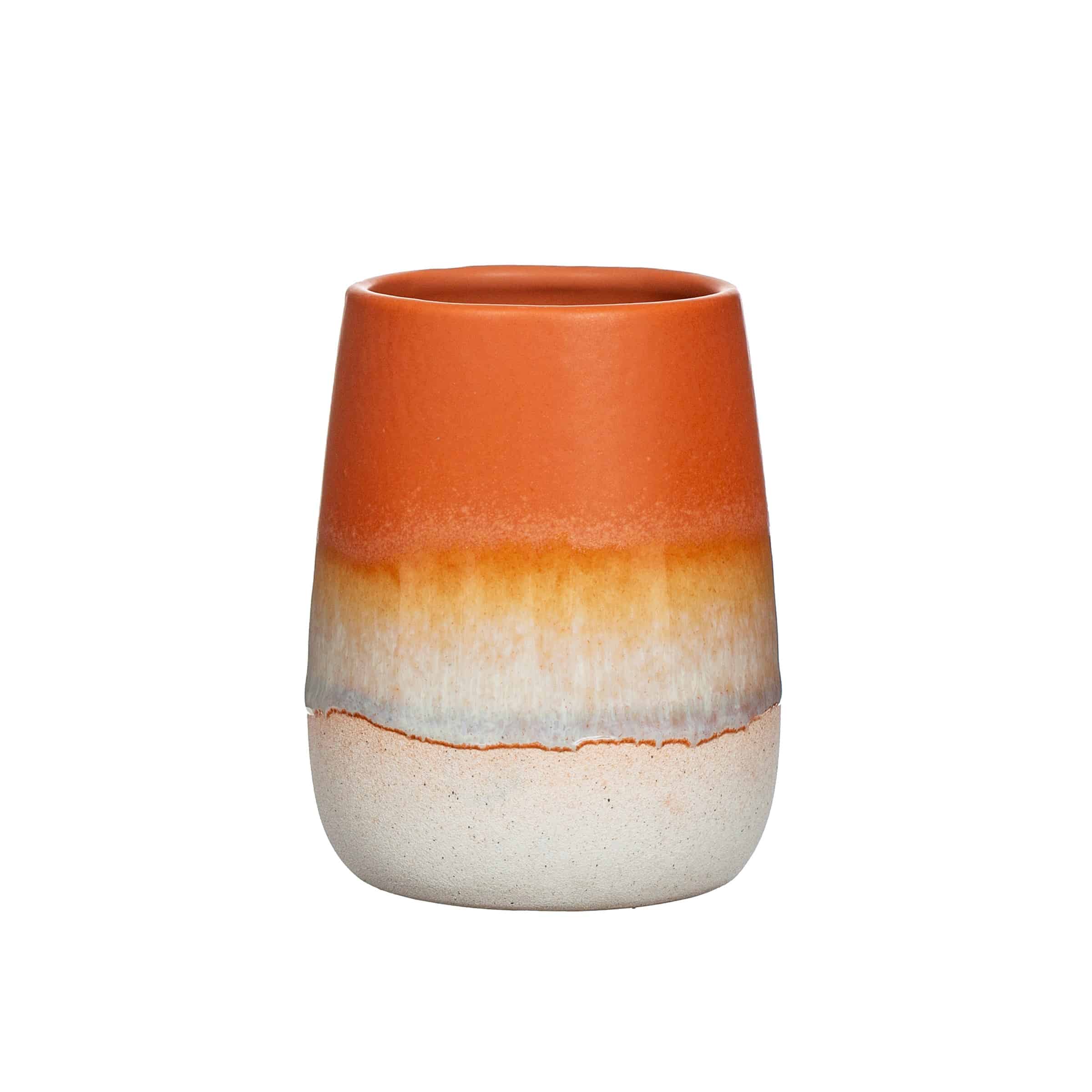 CZQ036 A Mojave Glaze Terracotta Tumbler