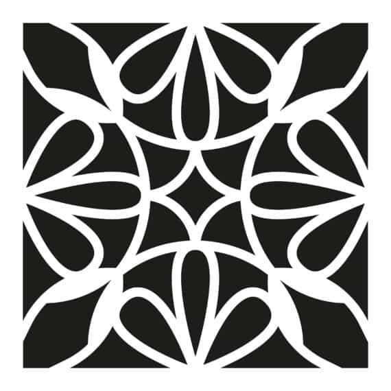 Plaadimustri šabloon nr 3