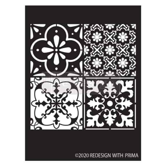 re-design with PRIMA šabloon COASTAL TILE