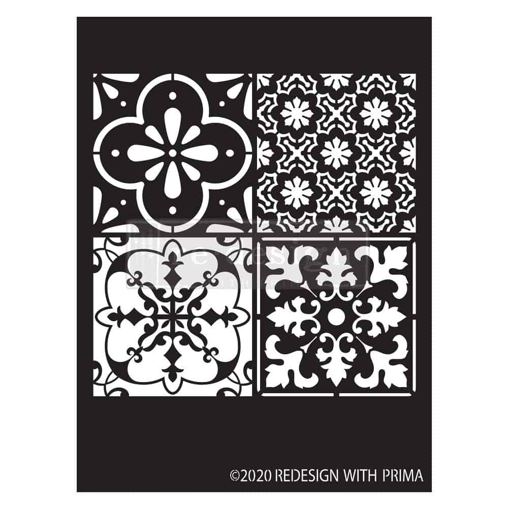 re-design with PRIMA šabloon COASTAL TILE