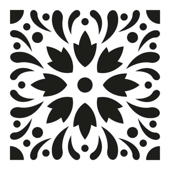 Plaadimustri šabloon nr 4