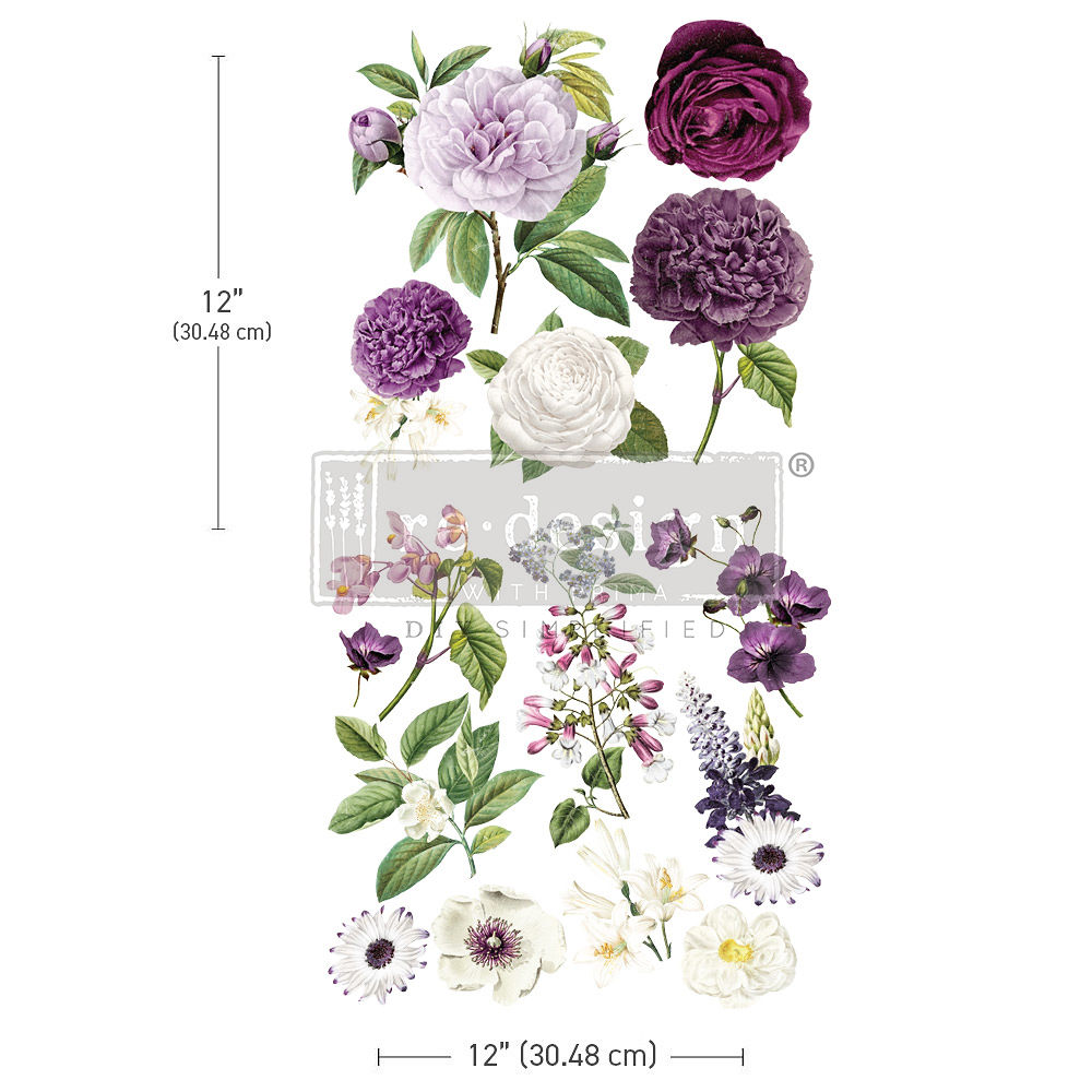 re-design with PRIMA siirdepilt MAJESTIC BLOOMS