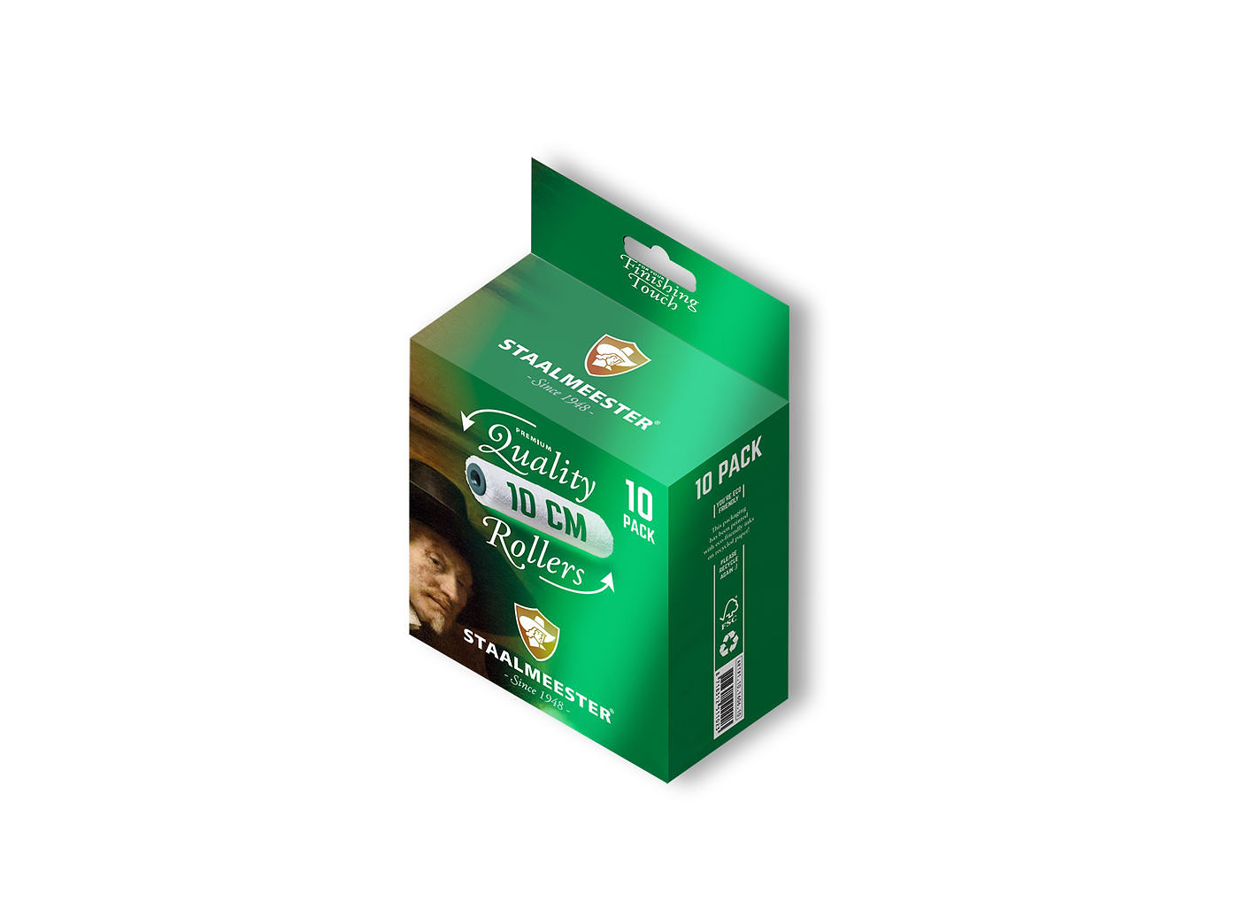 STAALMEESTER mikrofiiber värvirull 10 cm