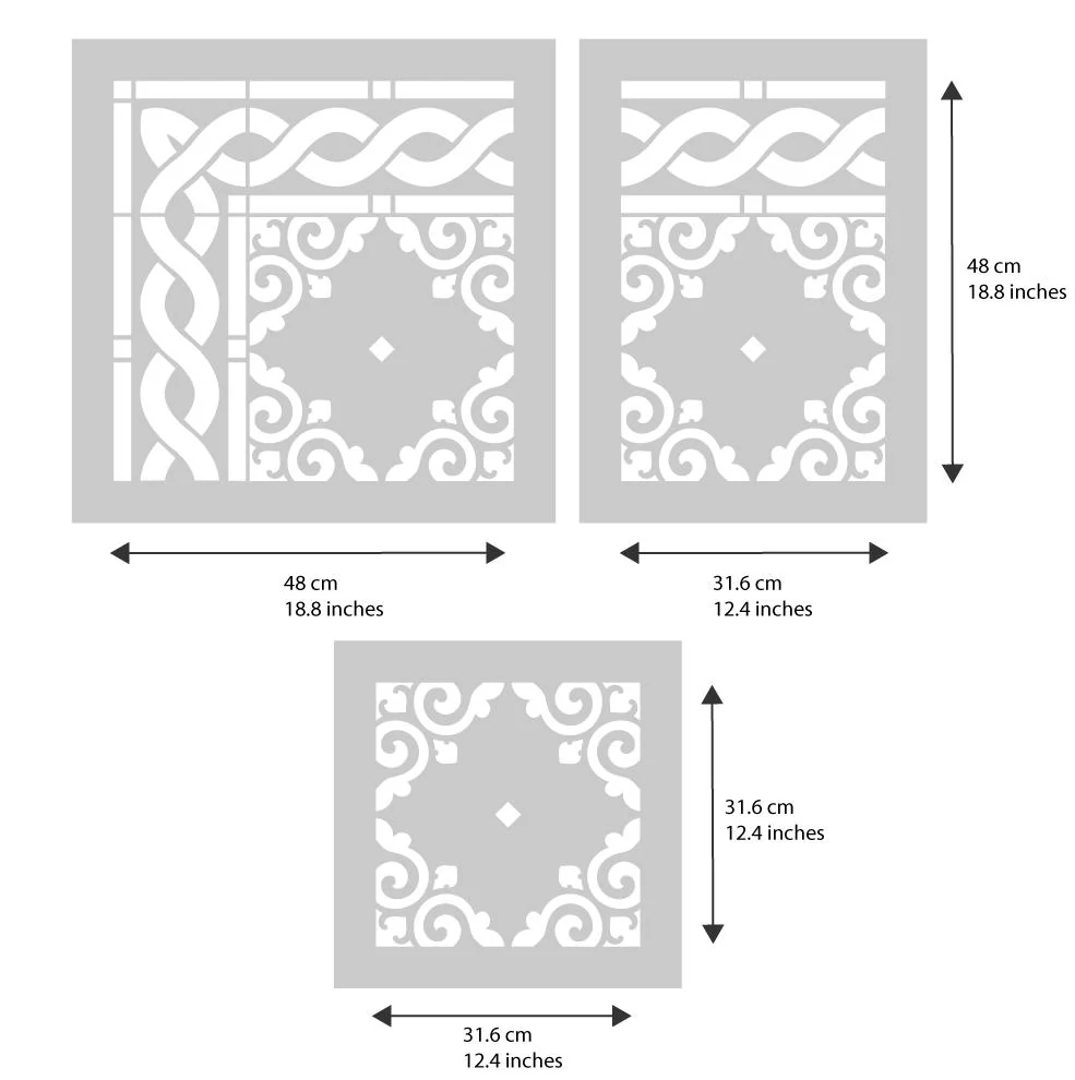 Tetbury Tile vaip_2 Vaibašabloon TETBURY
