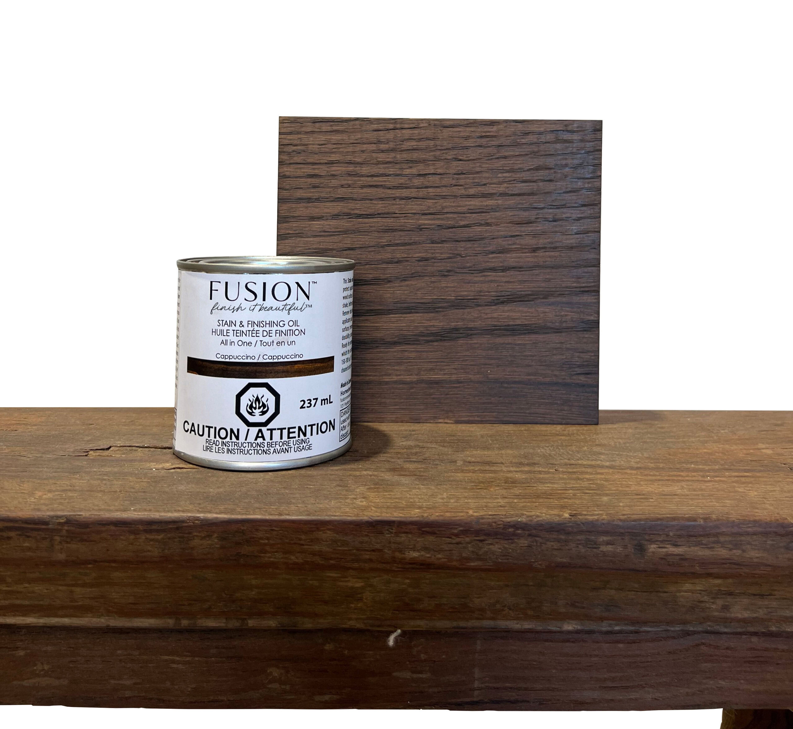 SFOblock-Cappuccino Fusion Mineral Paint Stain & Finishing Oil CAPPUCCINO