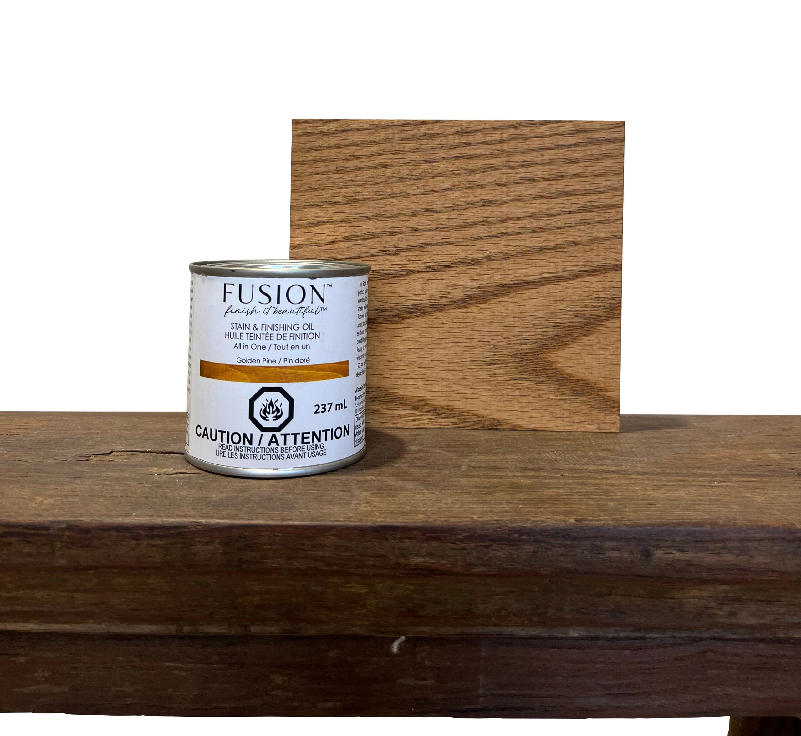 SFOblock-GoldenPine Fusion Mineral Paint Stain & Finishing Oil GOLDEN PINE