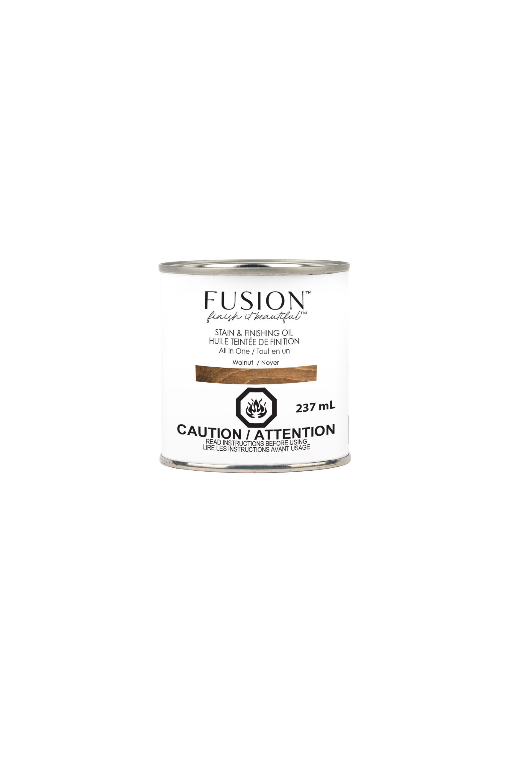 Fusion Mineral Paint Stain & Finishing Oil WALNUT